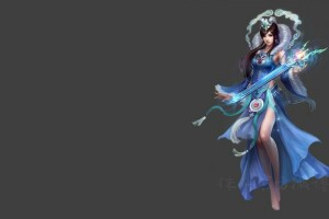 personaggio, Cina, fantasia, ragazza, il gioco