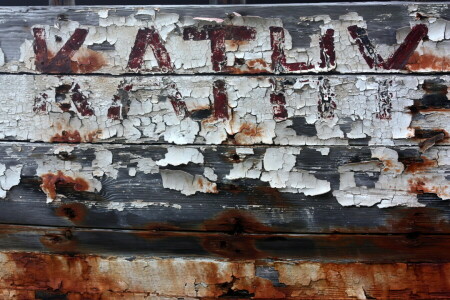 fundo, barco, pintura