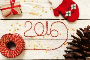 2016, Natale, decorazione, contento, allegro, Nuovo anno, natale