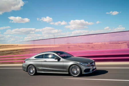 2015, AMG, C-Class, C205, coupe, Mercedes, Mercedes-Benz