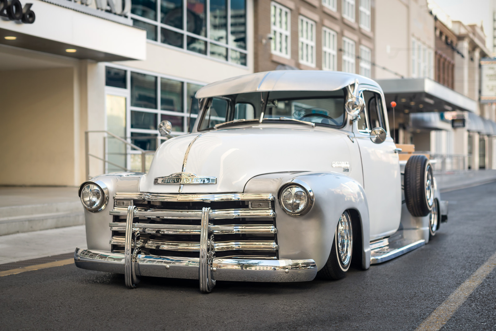 Classic, retro, pickup, 1951