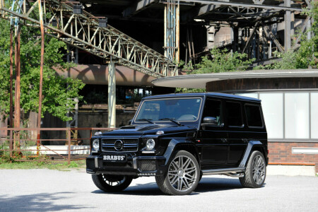 2015, negru, Brabus, G 850, G-Class, Geländewagen, Mercedes, Mercedes-Benz