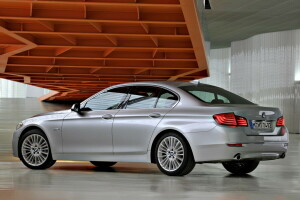 535i, Auto, BMW, Auto, Luxuslinie, Limousine, Hintergrund