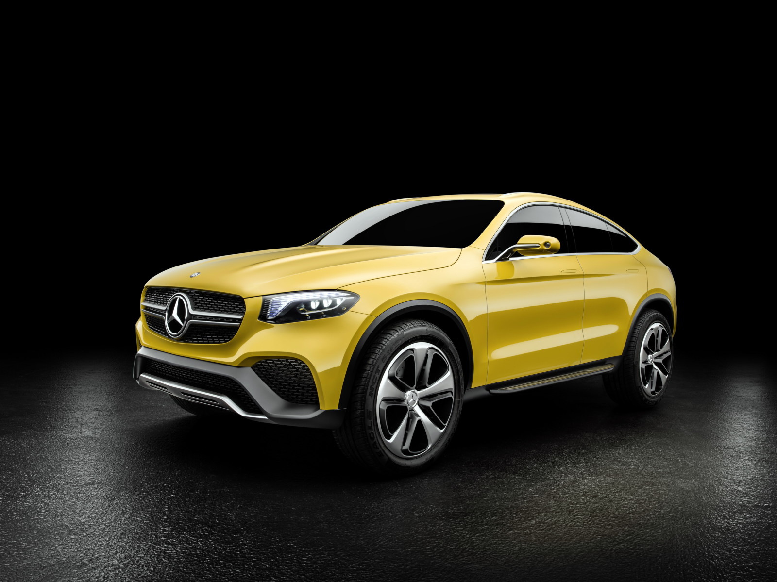 coupe, Mercedes-Benz, mercedes, Konsepti, käsite, 2015, GLC