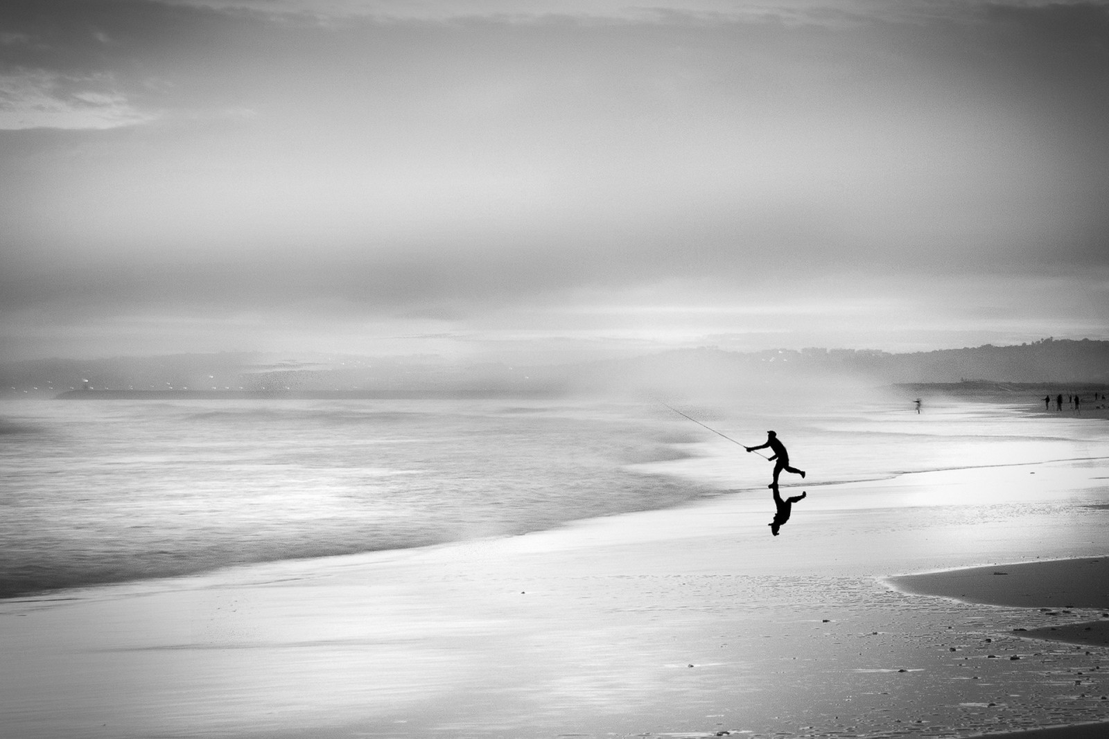 nature, sea, fisherman