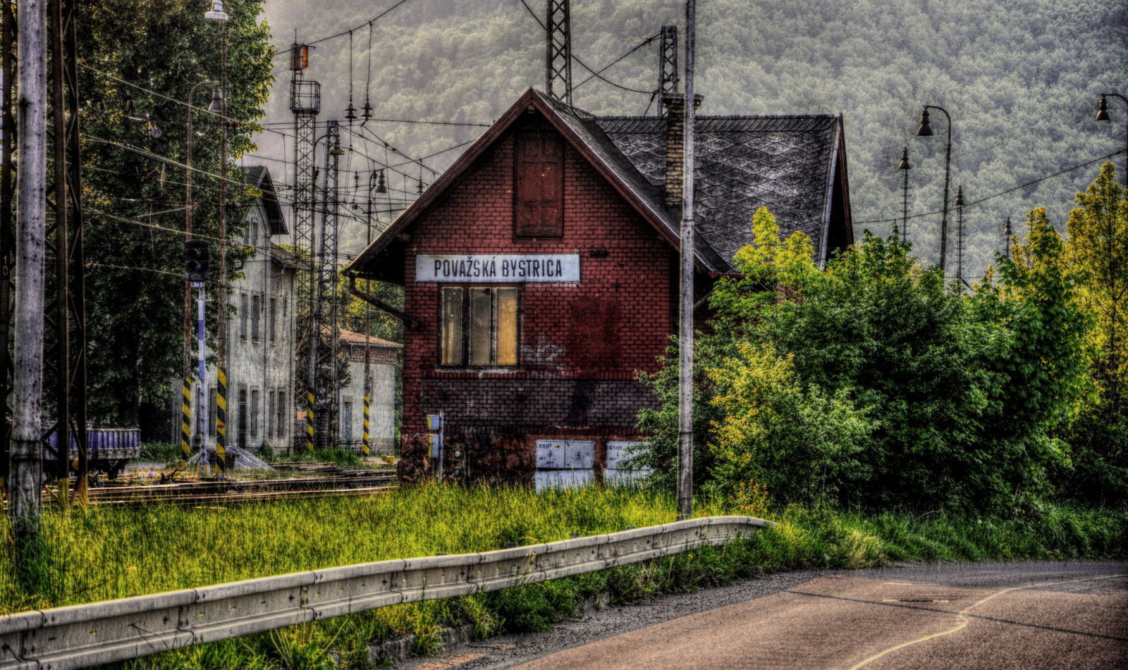 station, HDR, Slovakia, Považská Bystrica