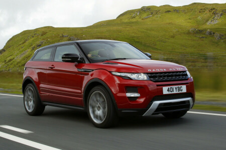 Oto, Evoque, Land Rover, Range Rover, yol