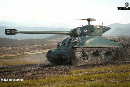 Grote wereld, Frankrijk, M4A1 geüpgraded, tank, tanks, Wargaming.net, WERELD VAN TANKS, WoT