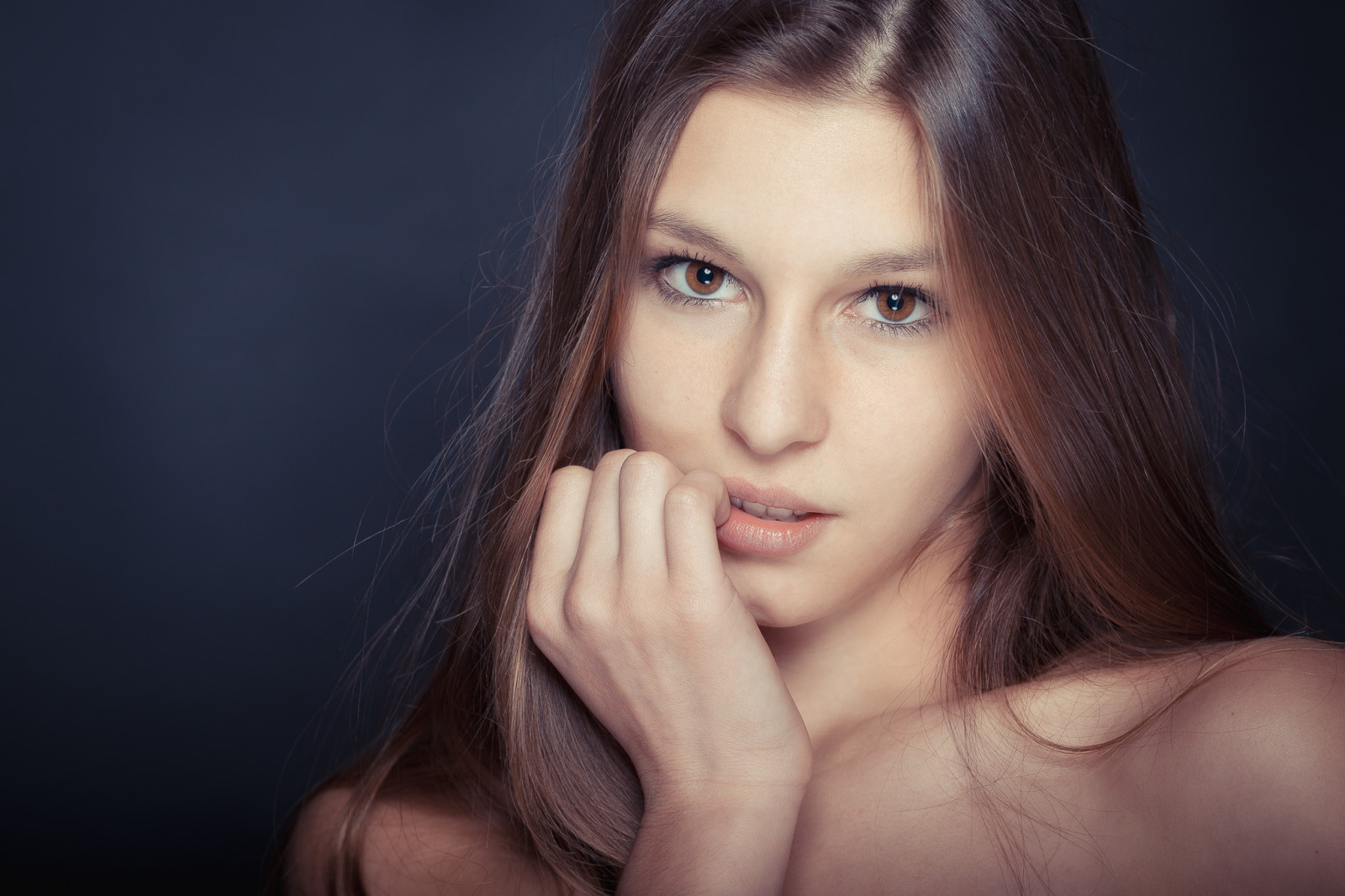 face, girl, brunette, makeup, hair, lips, cutie