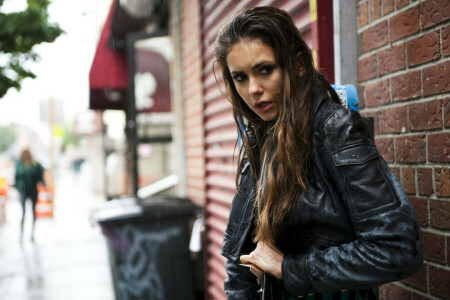 2012, actrice, Caitlin Cronenberg, pour le livre, cheveux, veste, Regardez, modèle