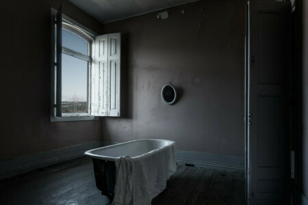 bath, room, window