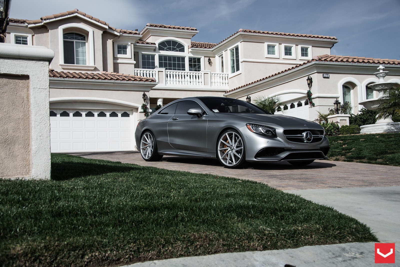 coupe, Mercedes, AMG, stemming, S63, Vossen