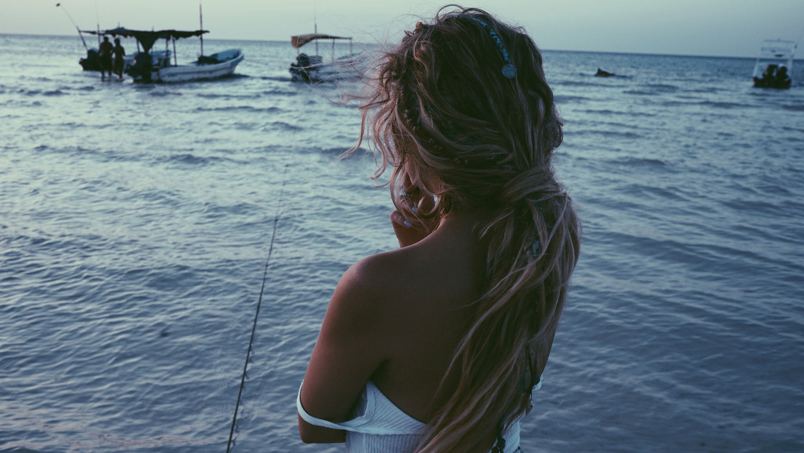 bionda, mare, modello, è, attrice, sembra, fotografo, Sulla spiaggia