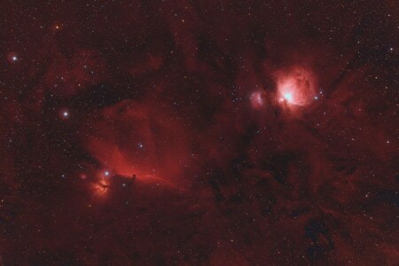 tila, tähdet, Orionin nebula