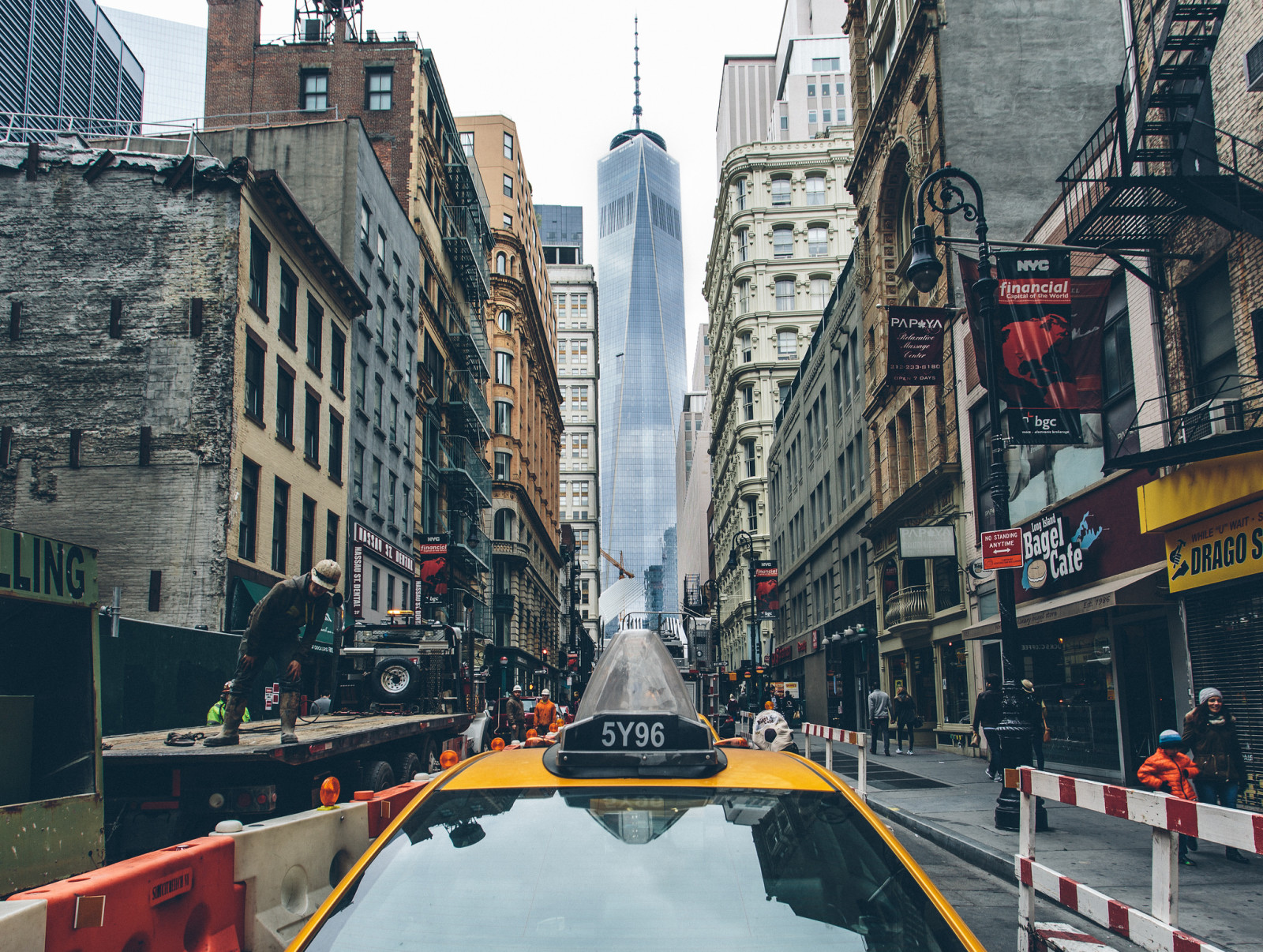 strada, vita, persone, edificio, New York, Taxi, Manhattan, Lavorando