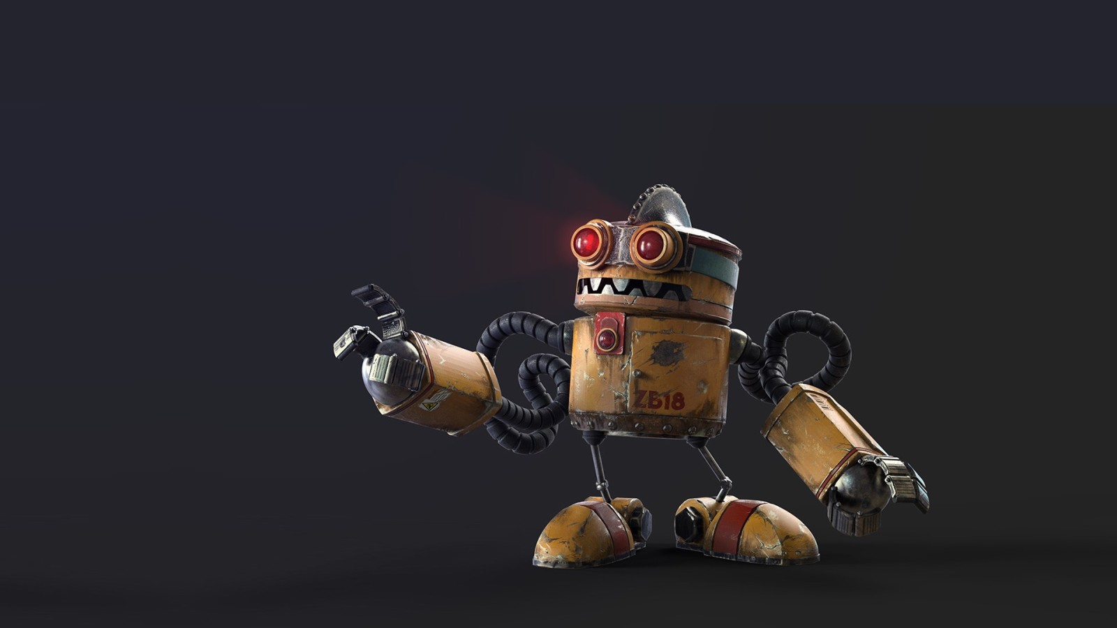 art, enfants, robot, fiction, Pablo Munoz Gomez, ZBrush 2018 Roboto