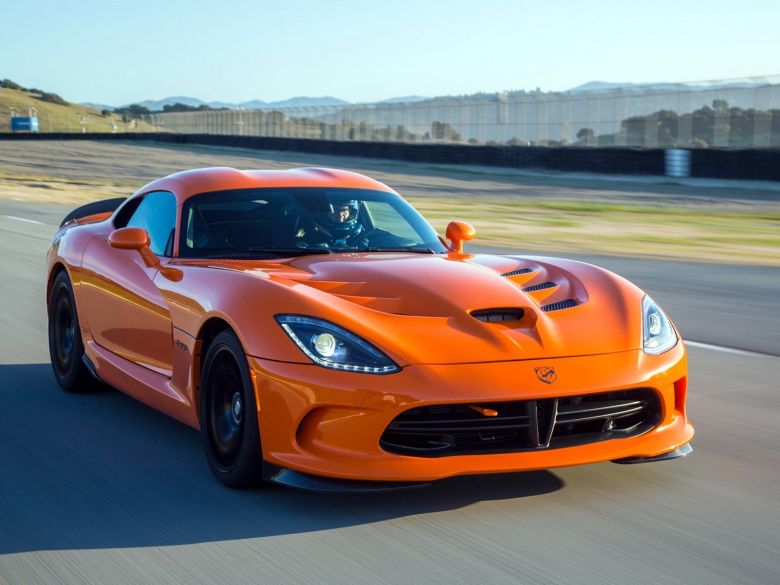 supercar, speed, orange, Machine, Dodge, Viper, SRT