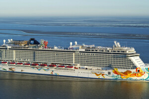 Navio de cruzeiro, foto, mar, navio