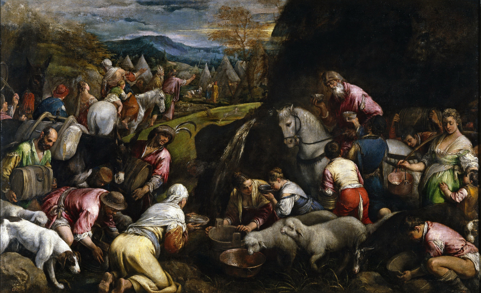 image, gens, histoire, Mythologie, genre, Jacopo Bassano