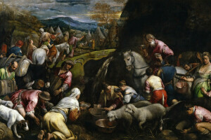 genre, history, Jacopo Bassano, Mythology, people, picture