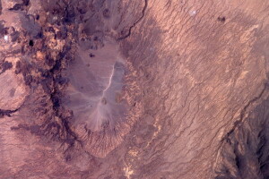 Ciad, crater