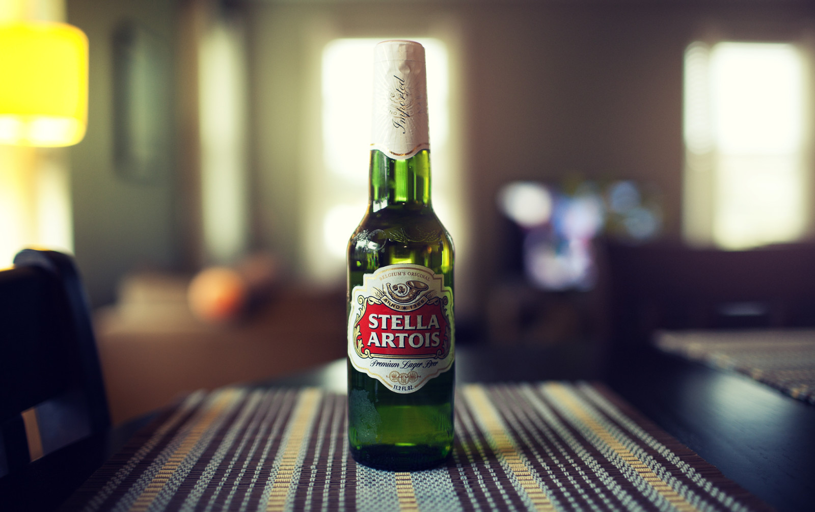 fles, bier, Stella Artois