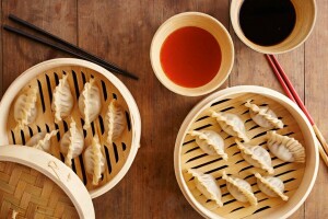 China, dumplings, sticks