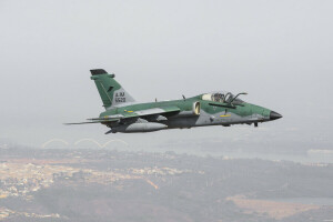 A-1M, Brasilia, Brazil, FAB, flight, Pilot, the sky, The Squadron Smokes