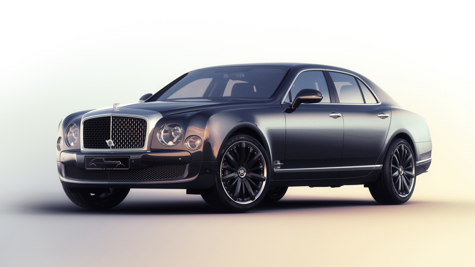 Bentley, Mulsanne, Mulliner, 2015, Sebesség kék vonat