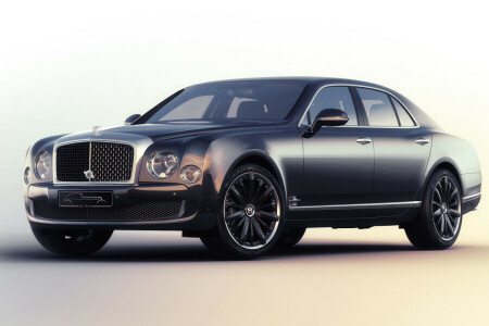 2015, Bentley, Mulliner, Mulsanne, Train bleu rapide