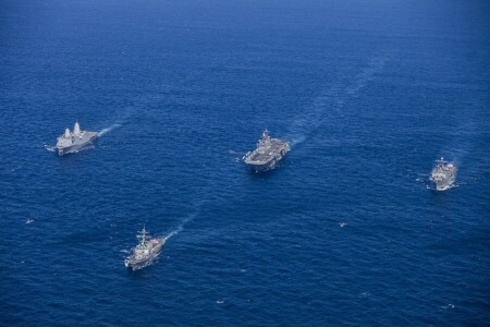 Army, Navy, ships, The ocean