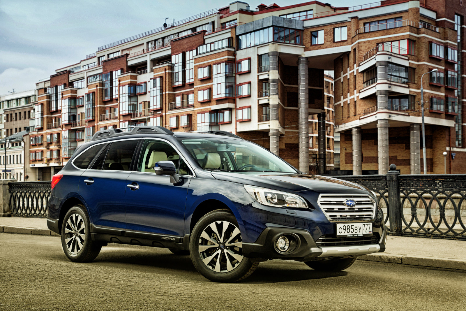 Subaru, 2015, Outback, o interior