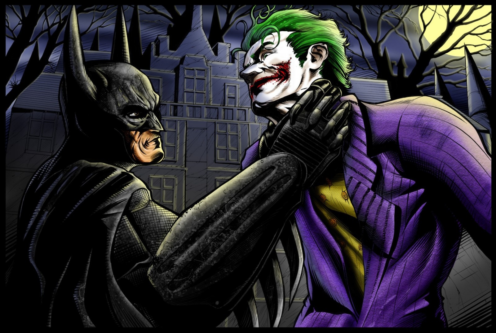 Batman, Joker, Arkham