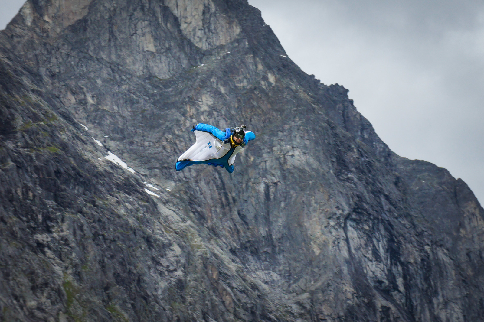 montagnes, vol, rochers, caméra, casque, Pilote, Parachute, wingsuit