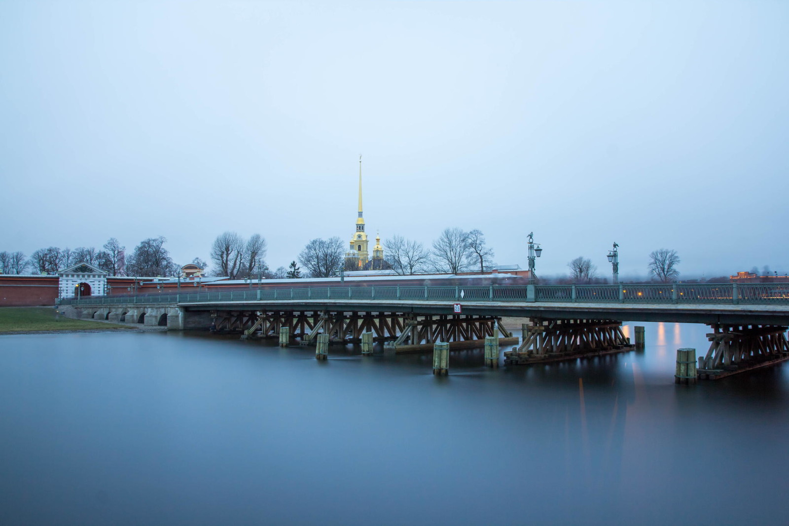 rio, São Petersburgo, Rússia, Ponte, Neva, São Petersburgo, Pedro