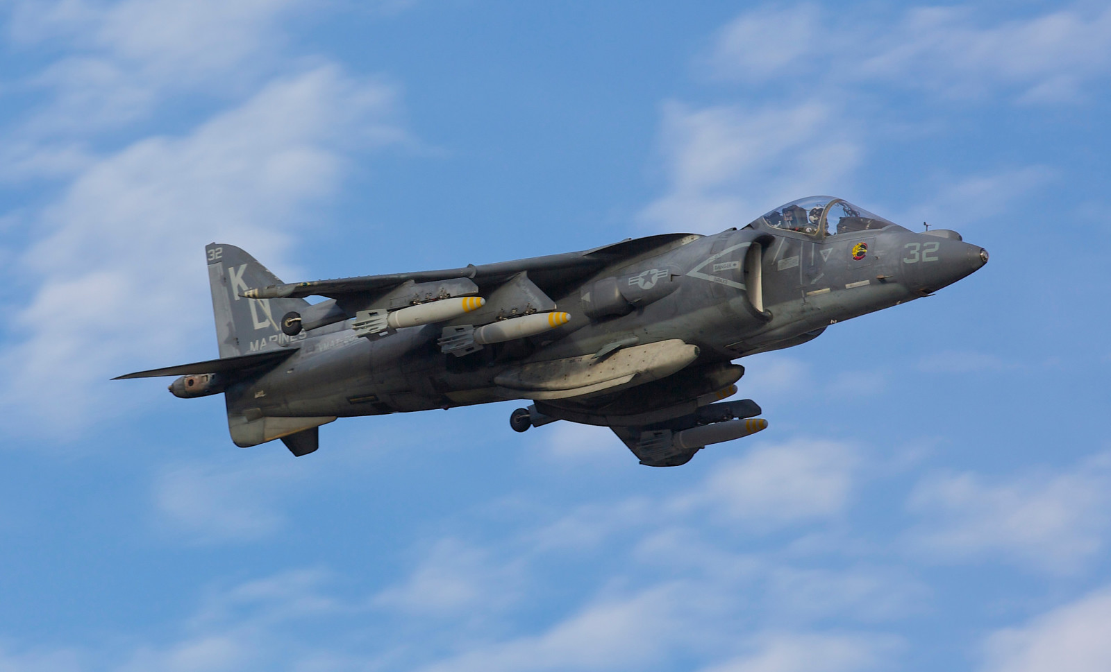 angrep, Harrier II, AV-8B, "Harrier" II