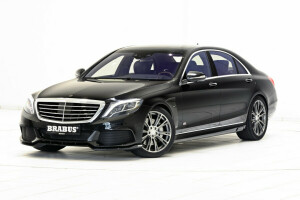 2015, B50, sort, Brabus, hybrid, Mercedes, Mercedes-Benz, S-Class