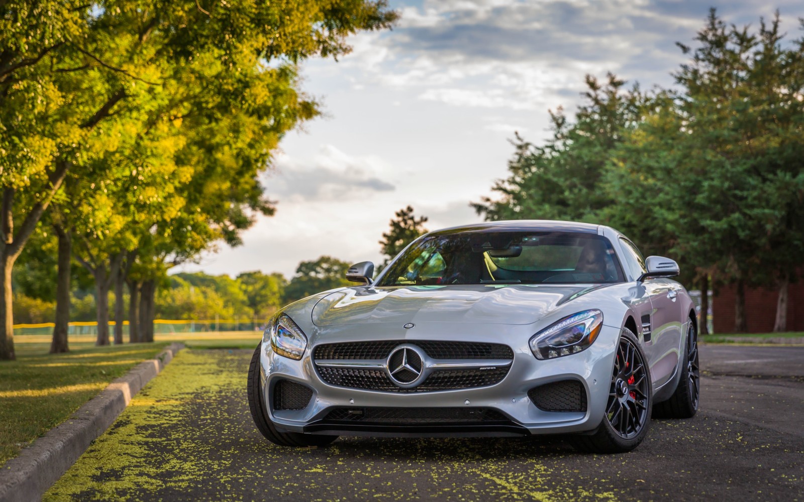 la carretera, Mercedes-Benz, Coche deportivo