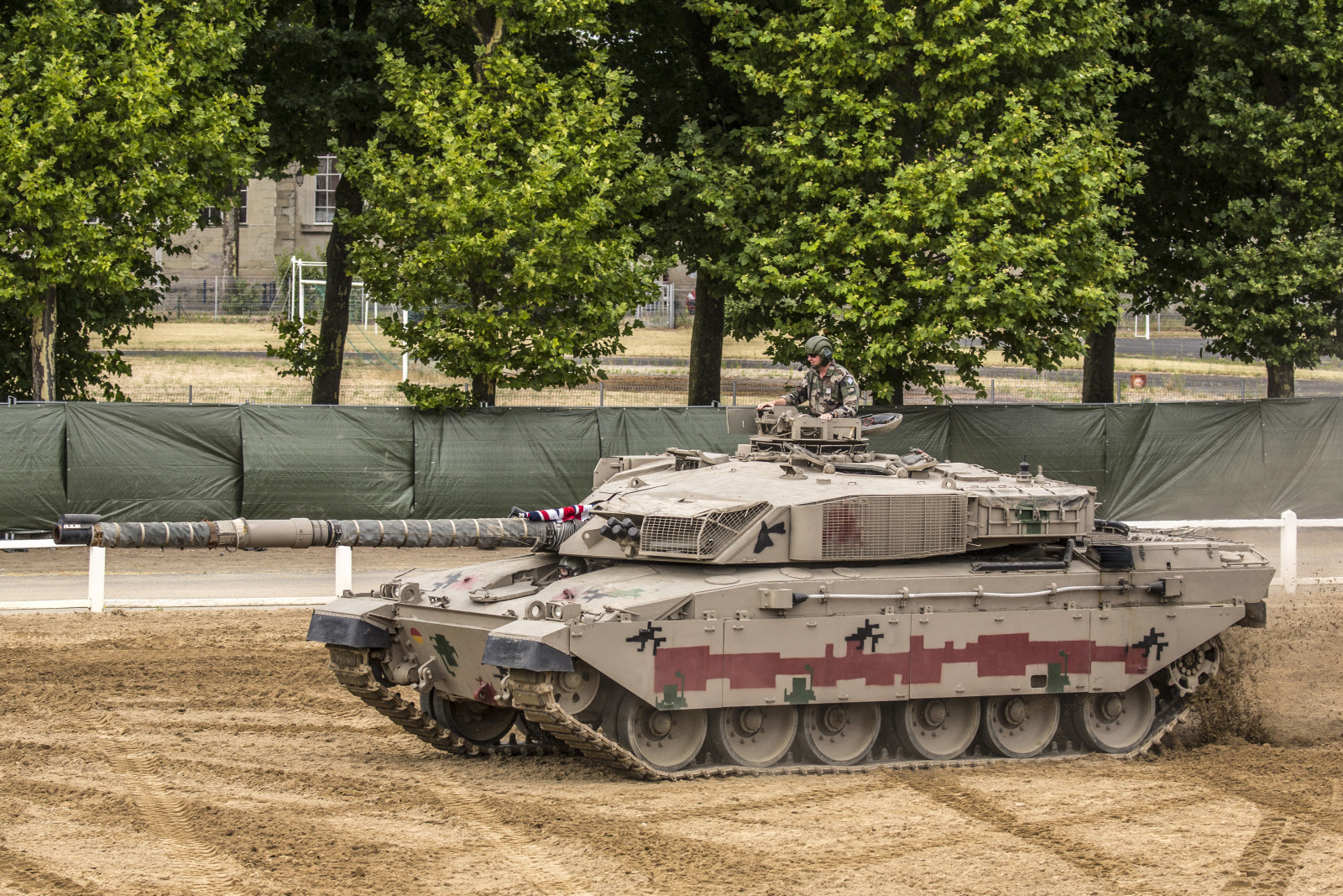 tanque, britânico, combate, Década de 1980, a Principal, Anos