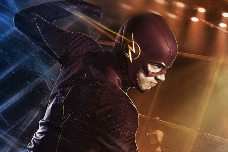 Barry Allen, disfraz, Ficción, destello, Grant Gustin, Grant Gustin, superhéroe, el flash