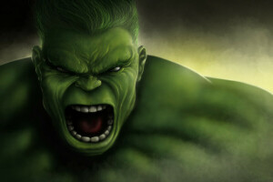 Bruce Banner, face, Marvel Comics, The Hulk