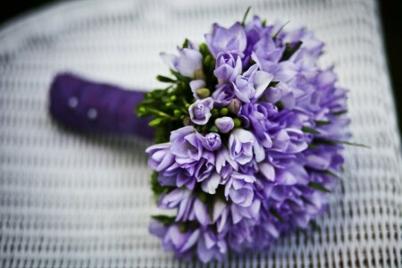 Strauß, Blumen, Blütenblätter, Hochzeit