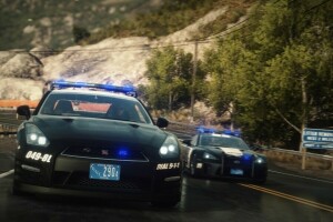 Chase, lexus lfa, Nissan GT-R, police, Race