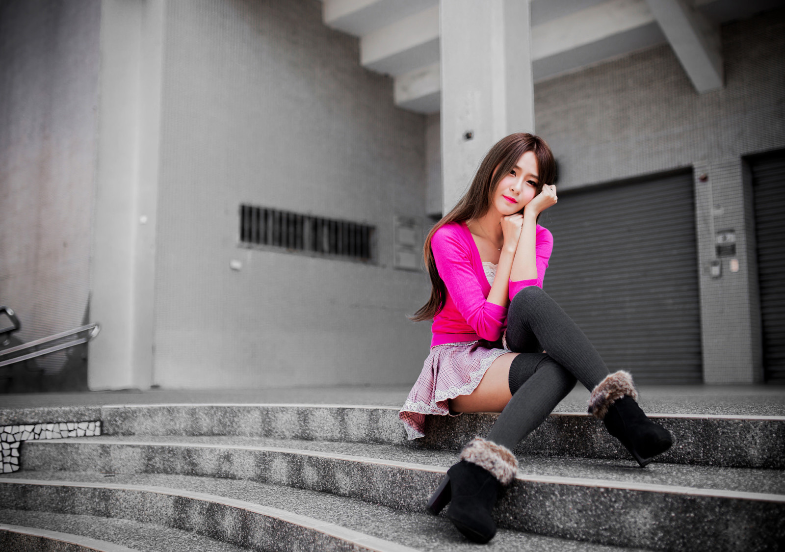 look, face, summer, girl, BEAUTY, hair, legs, asian