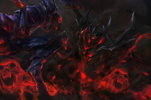 dota, Shadow Fiend, parowy