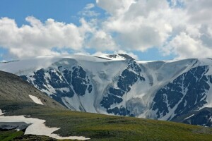 Aliai, mountains, pass Karagem, tourism, travel