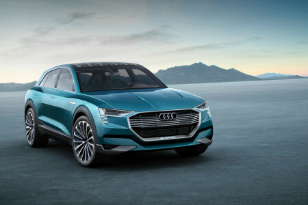 2015, Audi, Concept, e-trn, quattro, le concept