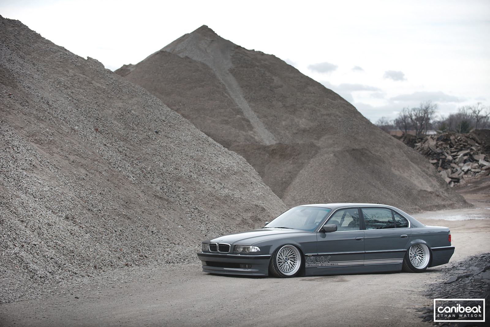 BMW, Stance, tuning, E38, 740iL, canibeat