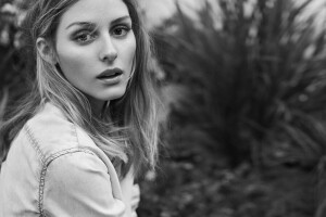 An Le, zwart en wit, het, model-, Olivia Palermo, foto