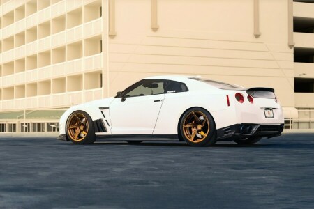 auto, GT-R, Leggero, Nissan, energia, R35, Posteriore, sport